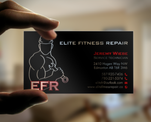 Business Card Design by chandrayaan.creative for Elite Fitness Repair | Design: #13312798