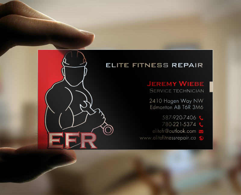 Design de Carte de Visite par chandrayaan.creative pour Elite Fitness Repair | Design #13312799