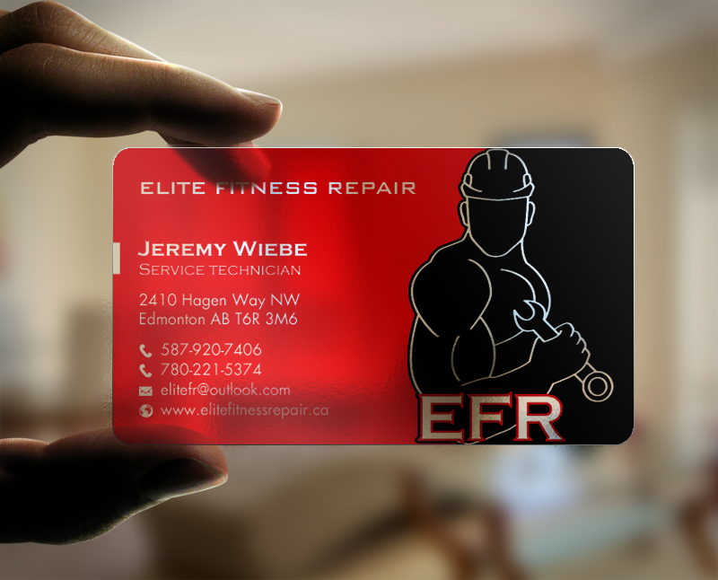 Design de Carte de Visite par chandrayaan.creative pour Elite Fitness Repair | Design #13312800