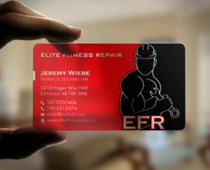 Business Card Design by chandrayaan.creative for Elite Fitness Repair | Design: #13312800