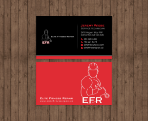 Visitenkarten-Design von chandrayaan.creative für Elite Fitness Repair | Design: #13312919