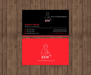 Business Card Design by chandrayaan.creative for Elite Fitness Repair | Design: #13312920