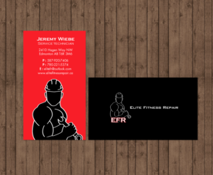 Business Card Design by chandrayaan.creative for Elite Fitness Repair | Design: #13312921