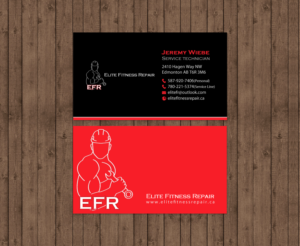 Business Card Design by chandrayaan.creative for Elite Fitness Repair | Design: #13328092