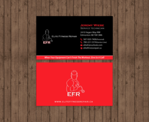 Business Card Design by chandrayaan.creative for Elite Fitness Repair | Design: #13328099