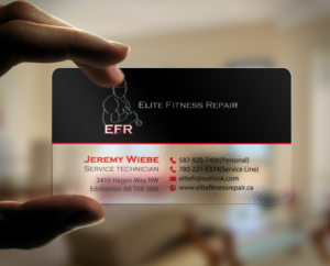 Business Card Design by chandrayaan.creative for Elite Fitness Repair | Design: #13328102