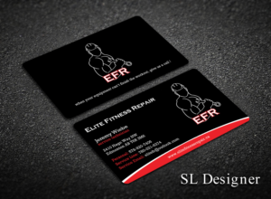 Visitenkarten-Design von SL Designer für Elite Fitness Repair | Design: #13302010