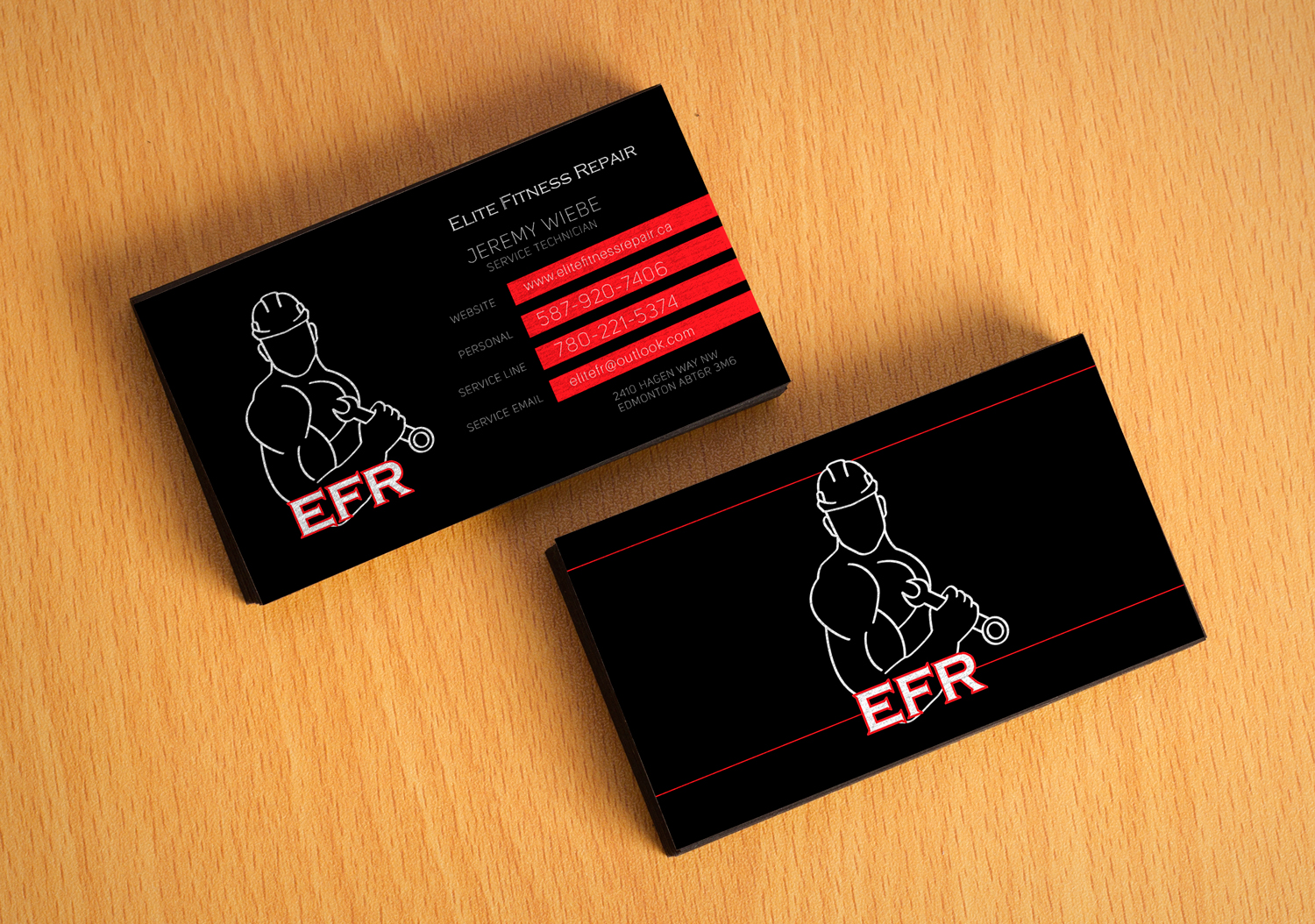 Design de Carte de Visite par Drexen pour Elite Fitness Repair | Design #13303143