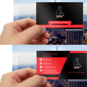 Design de Carte de Visite par Rehman Gujjar pour Elite Fitness Repair | Design #13302495