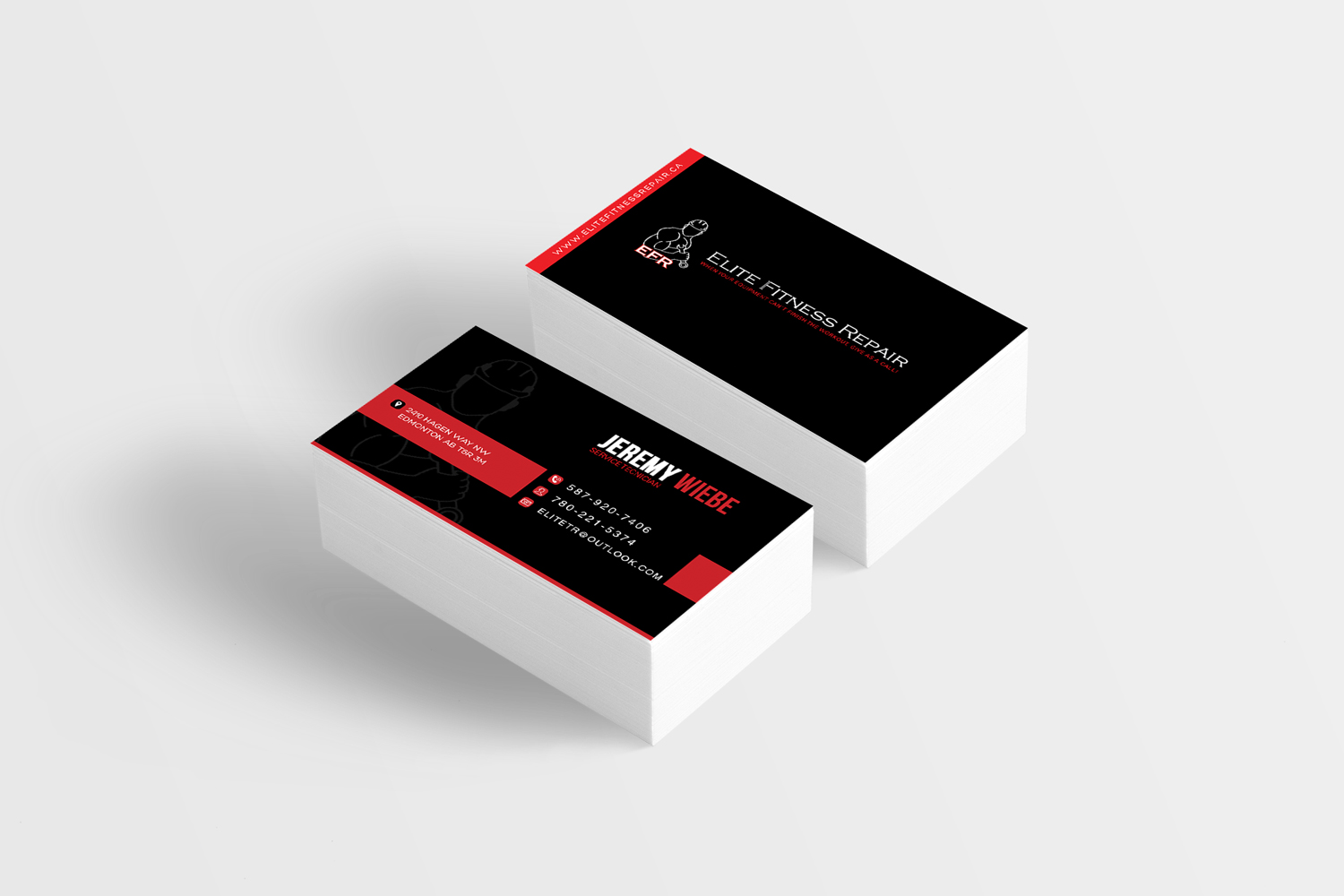 Design de Carte de Visite par DezinerGuys pour Elite Fitness Repair | Design #13330780