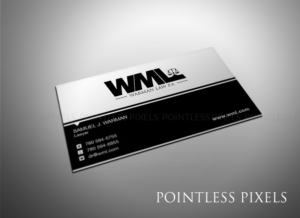 Business Card Design by Pointless Pixels India for Warman Law, P.A. | Design: #13301031