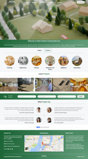 Diseño Web por cCopilot para West Hudson Construction LLC | Diseño: #13350592