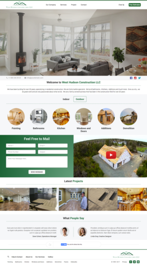 Diseño Web por cCopilot para West Hudson Construction LLC | Diseño: #13359668