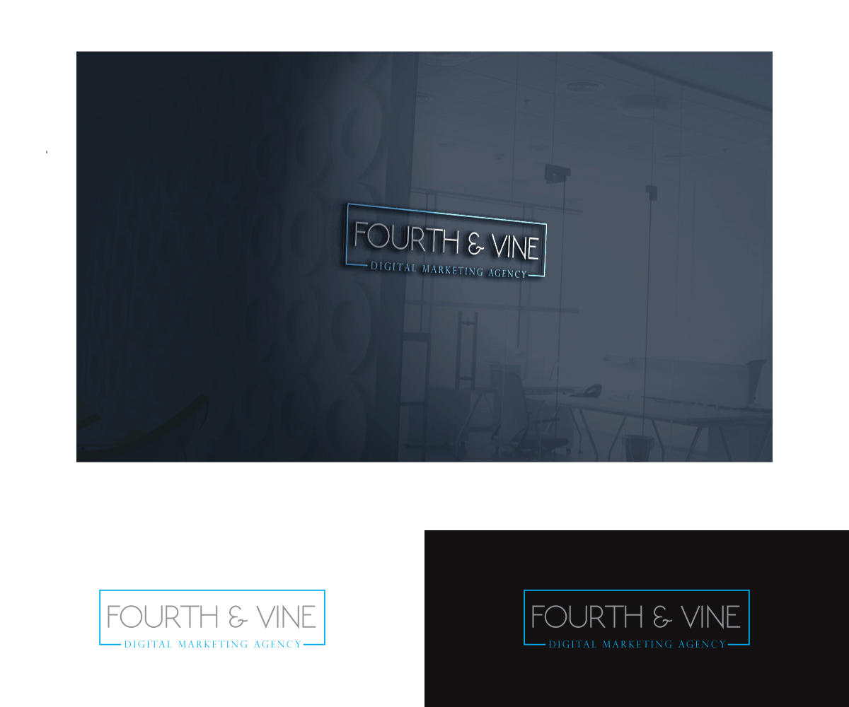 Logo Design by Anekaa for Fourth & Vine Digital Marketing | Design #13292785