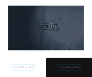 Logo Design by Anekaa for Fourth & Vine Digital Marketing | Design: #13292785
