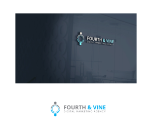 Logo Design by Anekaa for Fourth & Vine Digital Marketing | Design: #13310967