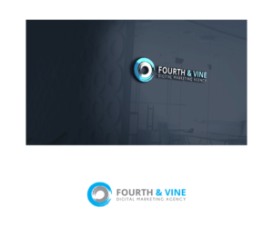 Logo Design by Anekaa for Fourth & Vine Digital Marketing | Design: #13310972
