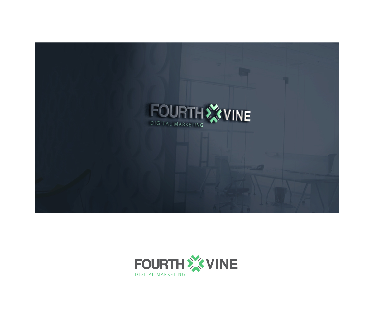 Logo Design by Anekaa for Fourth & Vine Digital Marketing | Design #13321013