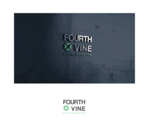 Logo Design by Anekaa for Fourth & Vine Digital Marketing | Design: #13321015