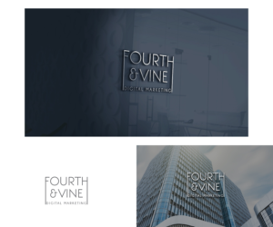 Logo Design by Anekaa for Fourth & Vine Digital Marketing | Design: #13321045
