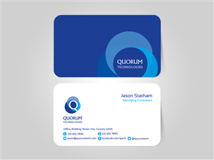 Business Card Design by Cyanide Designz for this project | Design: #2463433