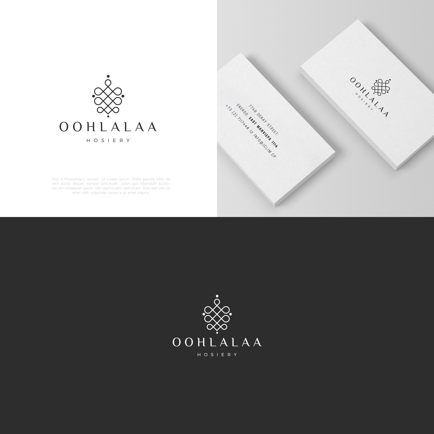 Logo Design by lorixart for OOHLALAA HOSIERY GROUP PTY LTD | Design #13458264