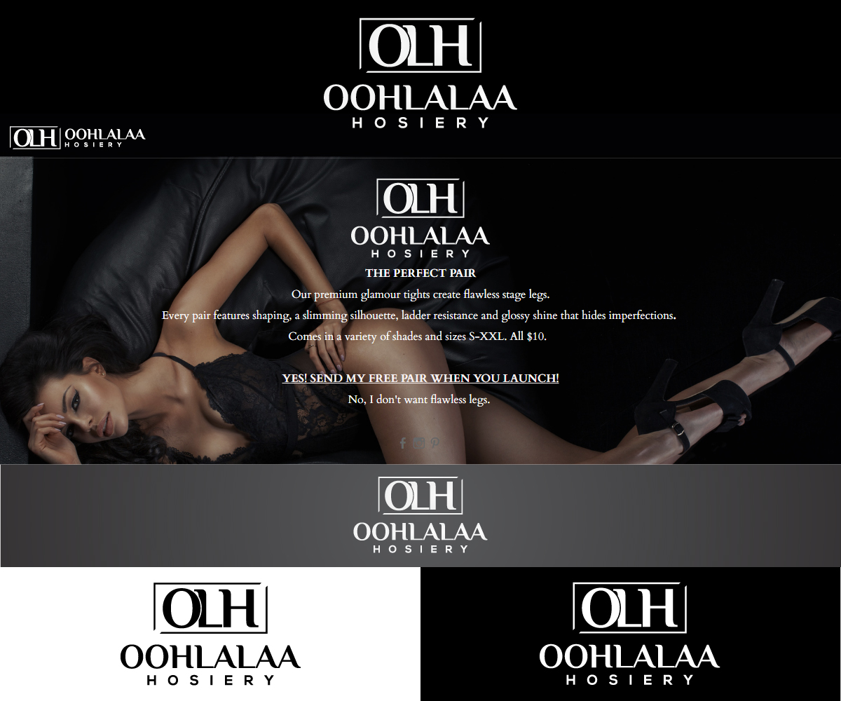Logo Design by sangeloenriquez for OOHLALAA HOSIERY GROUP PTY LTD | Design #13293223