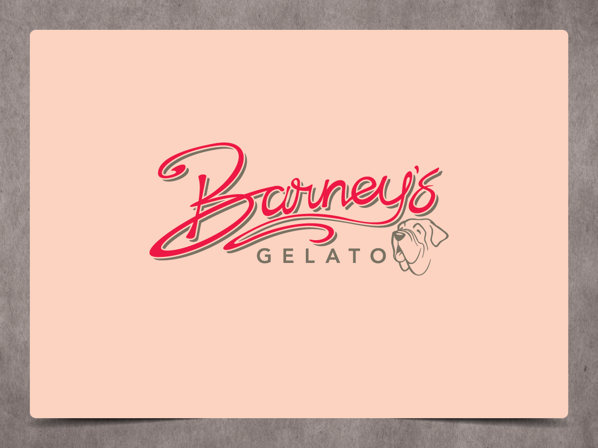 Diseño de Logo por sD para Barney's Gelato | Diseño #13335029