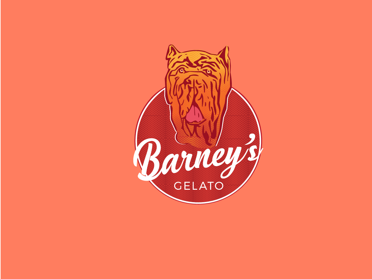 Logo-Design von SuperSpectrum für Barney's Gelato | Design #13340315