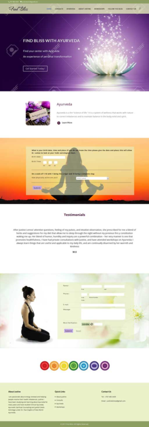 Ayurveda & Wellness Website Redesign. | Design Wordpress par CharaFathimalil