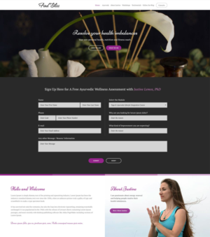 Wordpress Design by chris.cameron for at One yOga | Design: #13404145