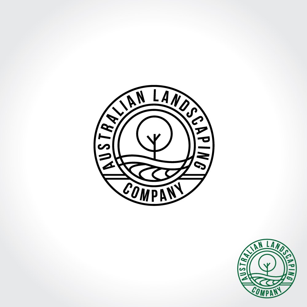 Logo Design by Sujit Banerjee for Australian Landscaping Company  | Design #13298640