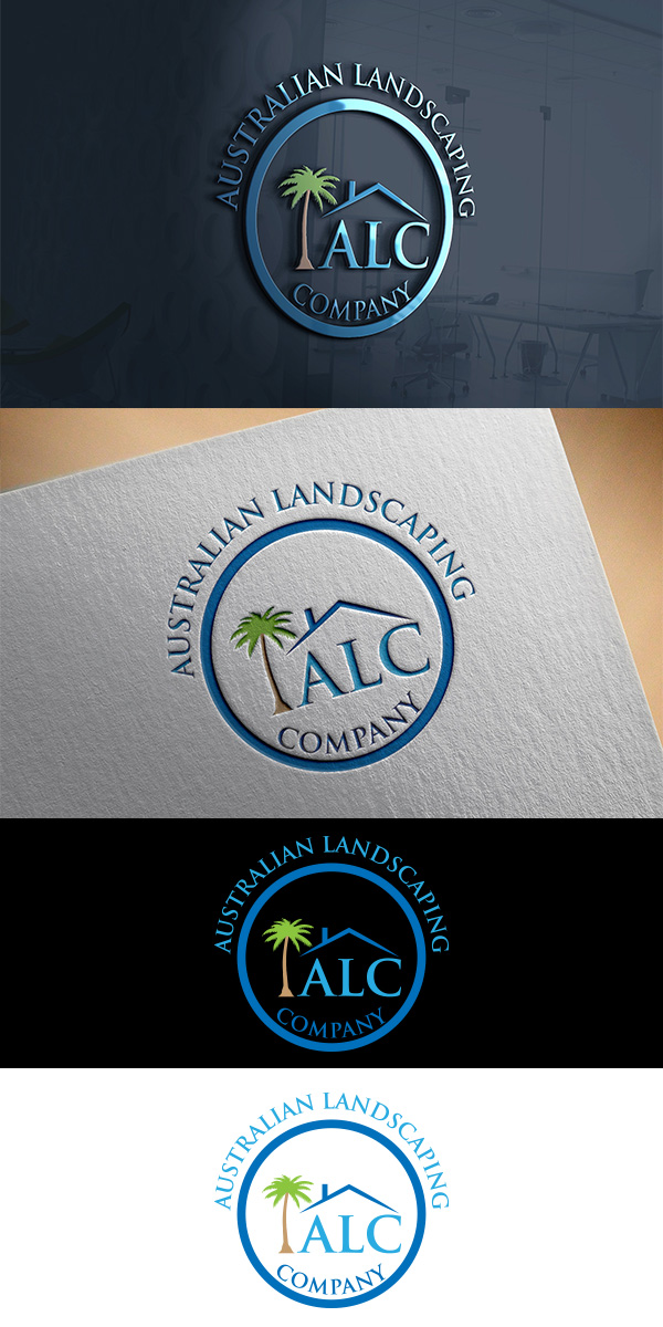 Logo Design by king solangi for Australian Landscaping Company  | Design #13298265