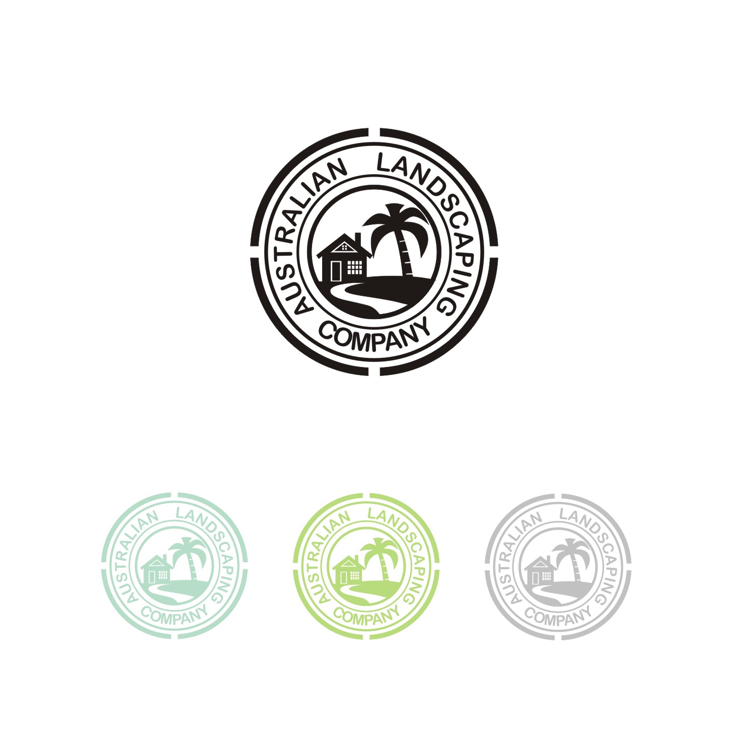 Logo Design by Czhany for Australian Landscaping Company  | Design #13295009