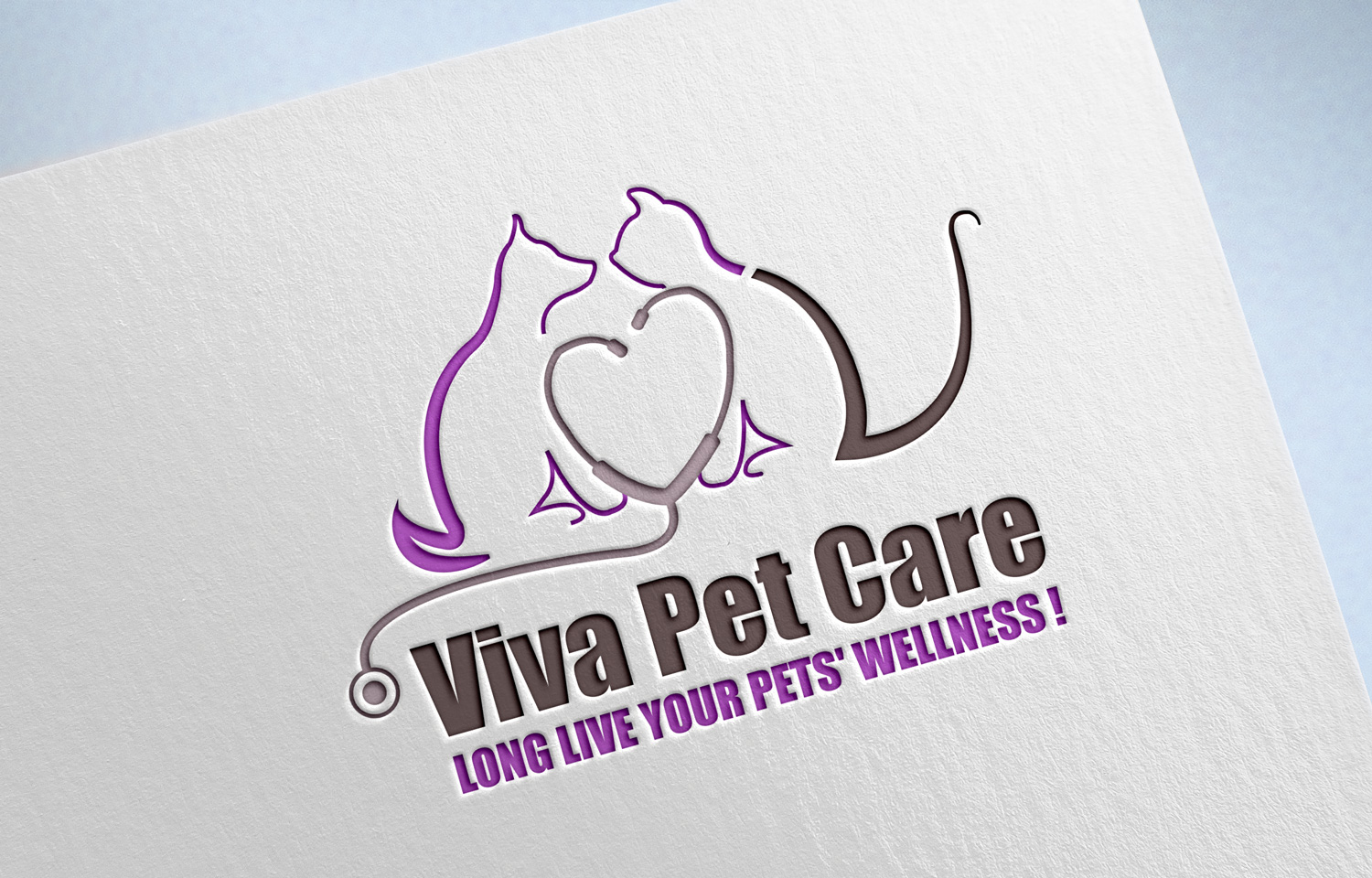 Modern, Bold, Veterinary Logo Design for Viva Pet Care by Wonderful