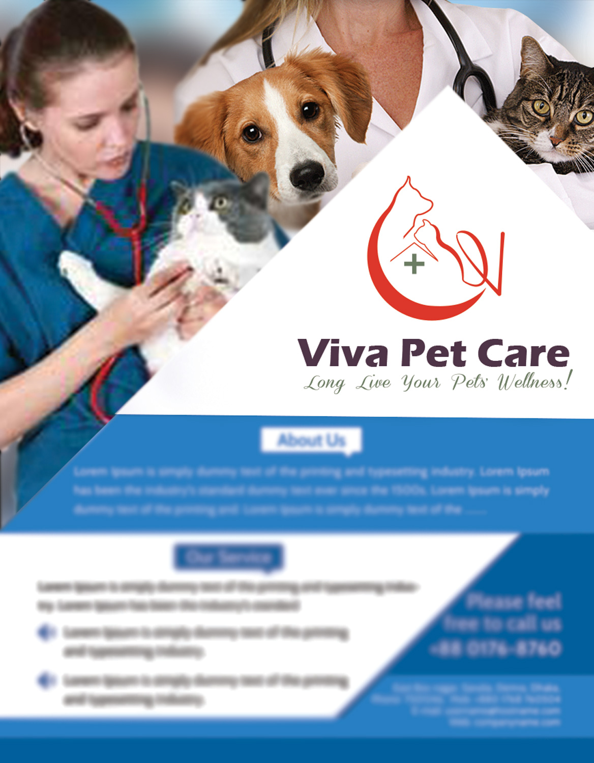 Diseño de Logo por Wonderful design para Viva Pet Care | Diseño #13311883