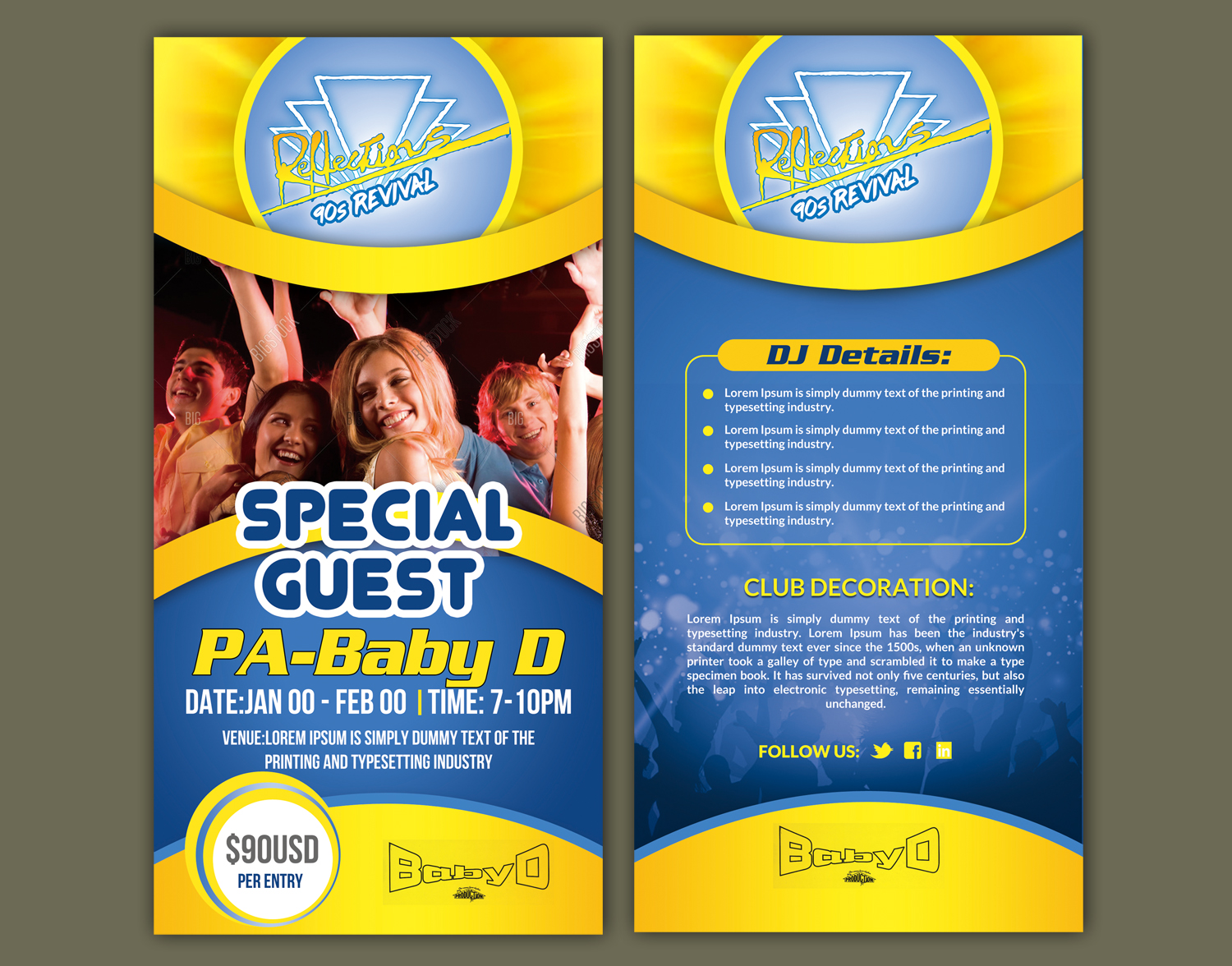 Diseño de Flyer por debdesign para West 51 / Luvhouse | Diseño #13326220