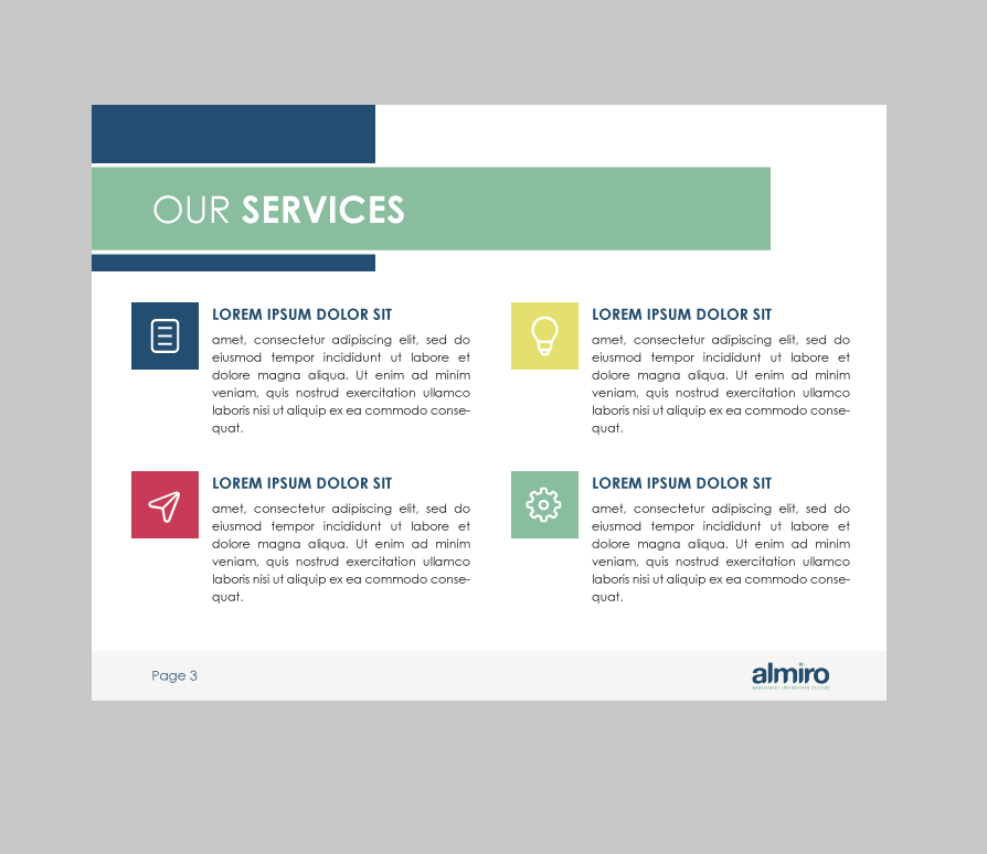 PowerPoint Design by uniquedesign10 for S&P Solutions GmbH | Design #13478857