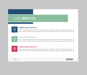 Diseño de PowerPoint por uniquedesign10 para S&P Solutions GmbH | Diseño: #13478877