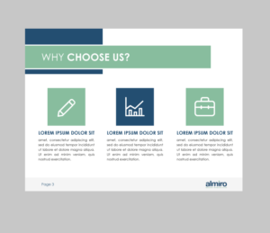 Diseño de PowerPoint por uniquedesign10 para S&P Solutions GmbH | Diseño: #13478878