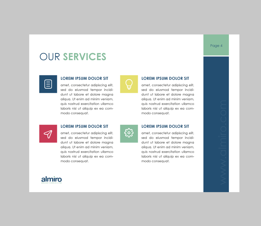 PowerPoint Design by uniquedesign10 for S&P Solutions GmbH | Design #13479767