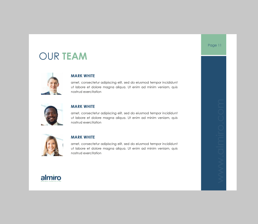 Diseño de PowerPoint por uniquedesign10 para S&P Solutions GmbH | Diseño #13479833