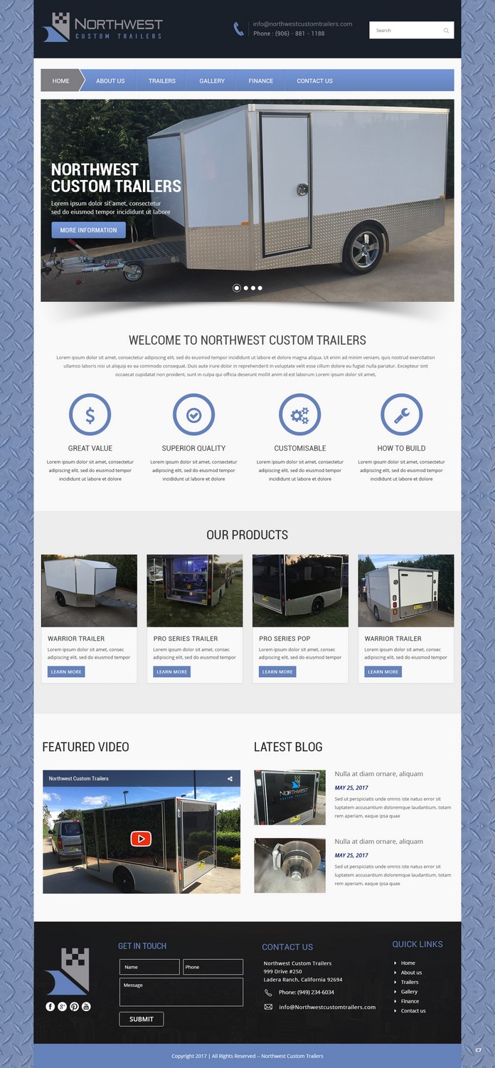 Web Design by pb for this project | Design #13316372
