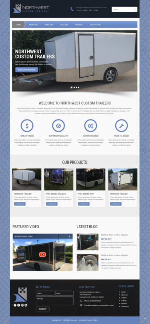 Web Design by pb for this project | Design: #13316372