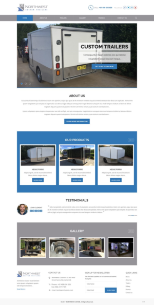 Web Design by pb for this project | Design: #13316373