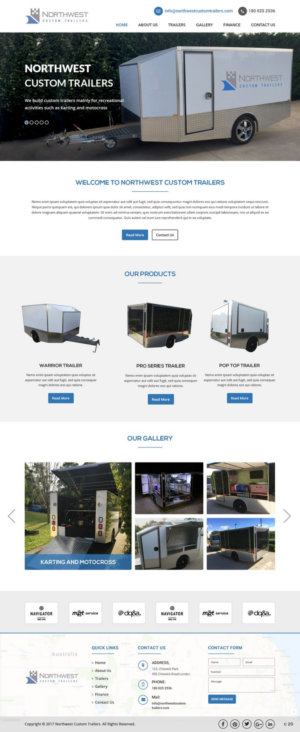Web Design by pb for this project | Design: #13326589