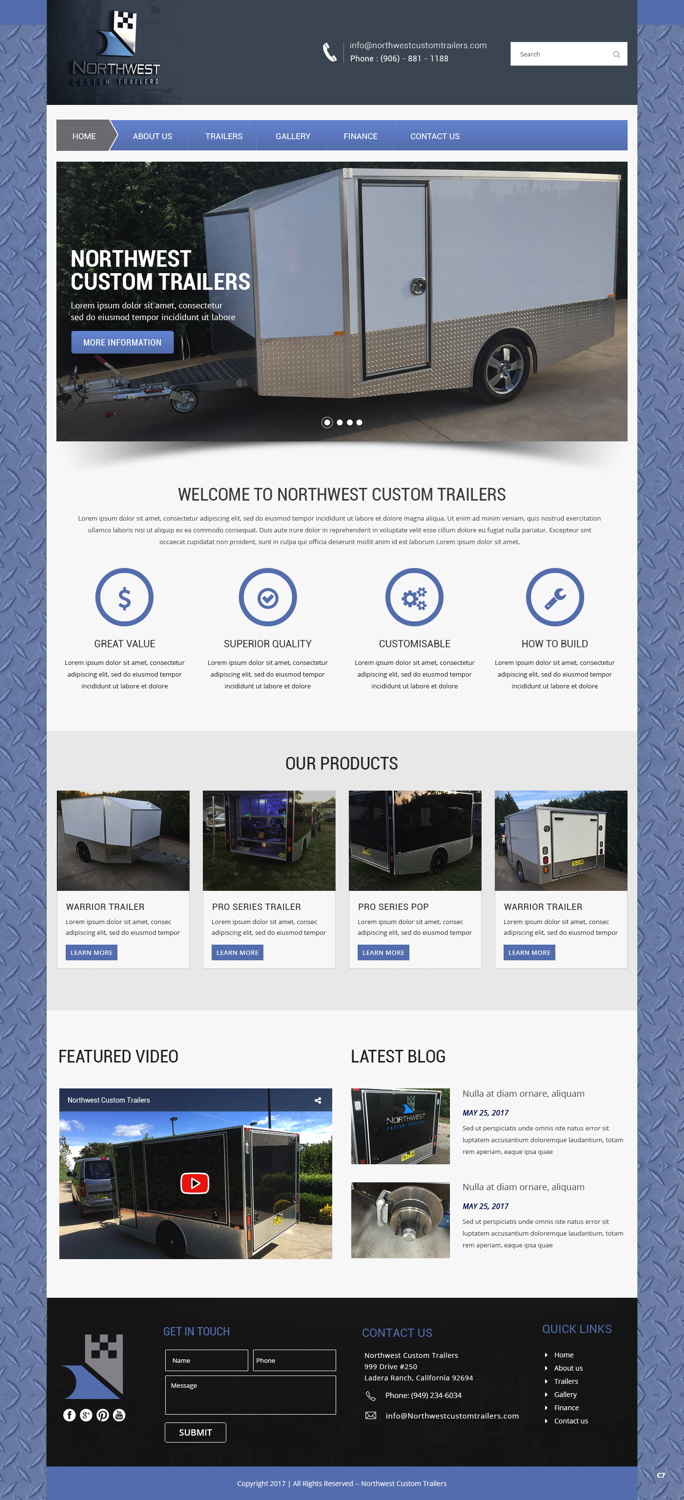 Web Design by pb for this project | Design #13402303