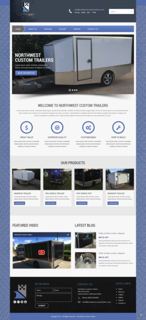 Web Design by pb for this project | Design: #13402303