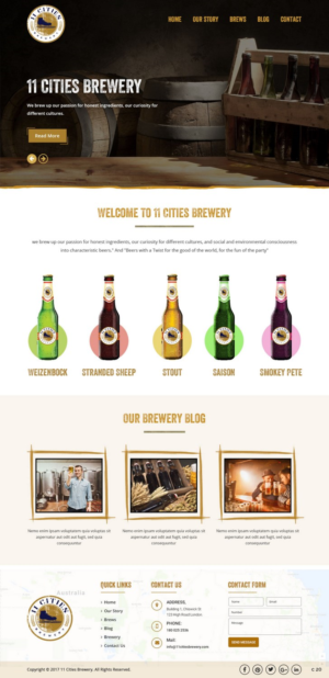 Web Design by pb for this project | Design: #13316192