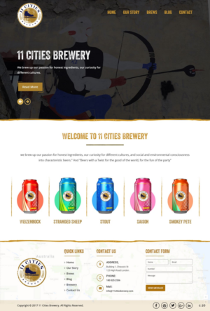 Web Design by pb for this project | Design: #13372074
